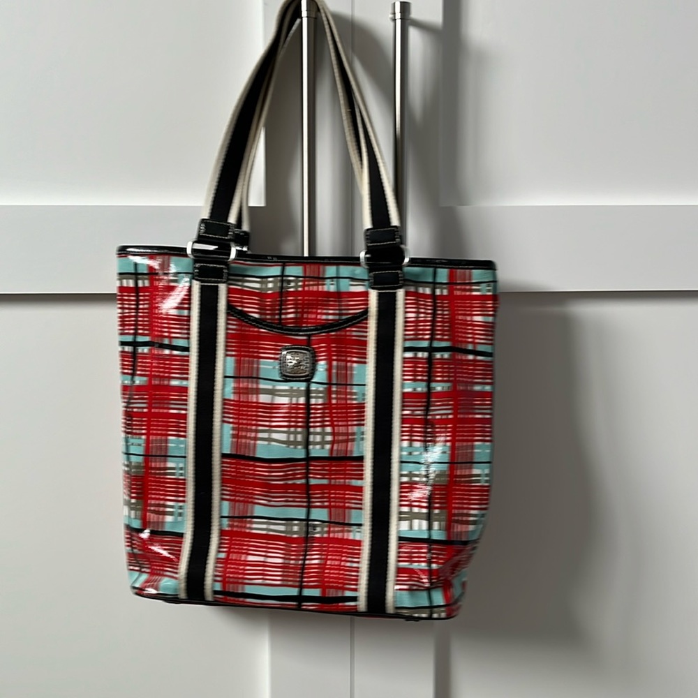 Brighton Retired Coated Large Tote w/Dust bag